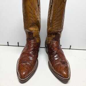 Dan Post Vintage Pre-Ban Sea Turtle Boots 11D